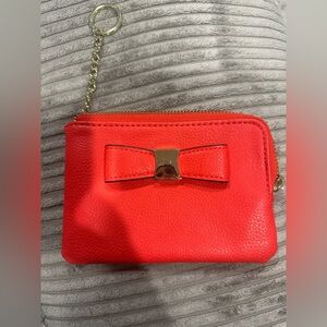 Red Bow Accent Women's Wallet